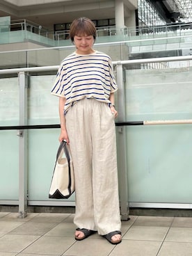 かみやまさん（レディース・160cm）の夏コーディネート