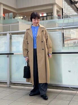 かみやまさん（レディース・160cm）の冬コーディネート