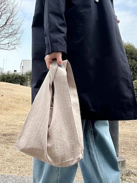 「アイテム（その他雑貨）」を使った、かみやまさん（レディース・160cm）の冬コーディネート