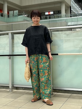 かみやまさん(レディース・160cm)の春コーディネート