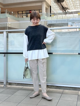 かみやまさん(レディース・160cm)の冬コーディネート