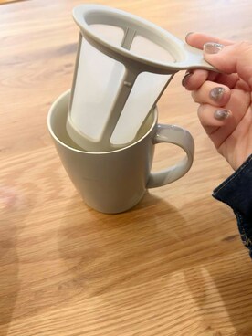 「アイテム（食器/キッチン）」を使った、かみやまさん（レディース・160cm）の冬コーディネート