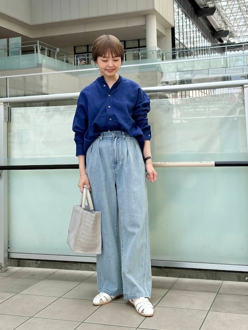 DOORS 丸亀町グリーン高松かみやまさんのデニムパンツを使った