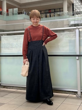 かみやまさん(レディース・160cm)の秋コーディネート