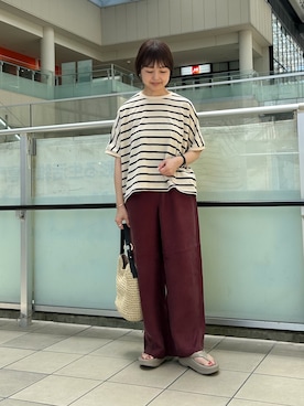 かみやまさん（レディース・160cm）の夏コーディネート