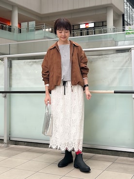 かみやまさん(レディース・160cm)の秋コーディネート