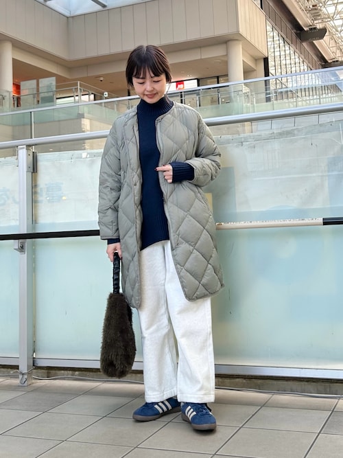 ライトダウンキルトロングコート（ダウンジャケット/コート）｜URBAN