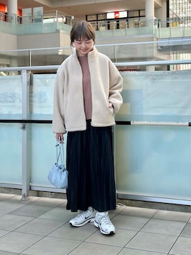 かみやまさん（レディース・160cm）の冬コーディネート