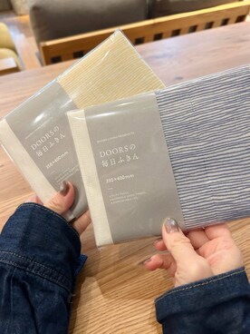 「アイテム（キッチンツール）」を使った、かみやまさん（レディース・160cm）の冬コーディネート