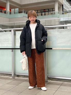 かみやまさん（レディース・160cm）の冬コーディネート