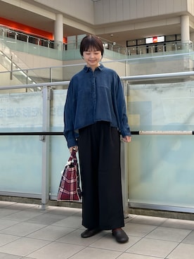 かみやまさん（レディース・160cm）の秋コーディネート