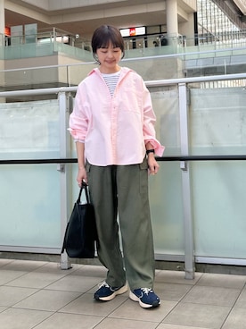 「moonSTAR」｜かみやまさん（レディース・160cm）の冬コーディネート