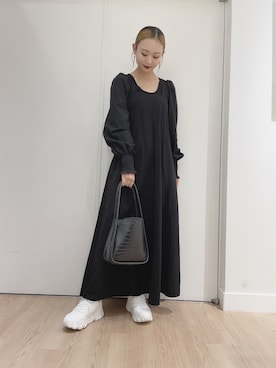 「ZARA（ザラ）のアイテム（オールインワン・サロペット）」を使った、ORientalTRaffic さんすて岡山店さん（レディース・152cm）の秋コーディネート