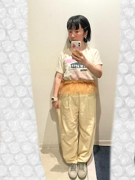 「アイテム（ファッション雑貨）」を使った、おっくん🍅さん（レディース・146cm・40代）の夏コーディネート