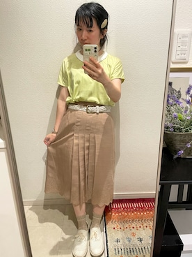 「BARCLAY（バークレー）のアイテム」を使った、おっくん🍅さん（レディース・146cm）の夏コーディネート