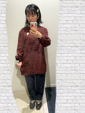 「アイテム（ワンピース）」を使った、おっくん🍅さん（レディース・146cm・40代）の秋コーディネート