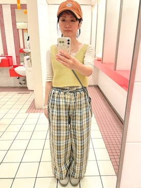 「UNITED ARROWS（ユナイテッドアローズ）のアイテム（その他トップス）」を使った、おっくん🍅さん（レディース・146cm）の春コーディネート