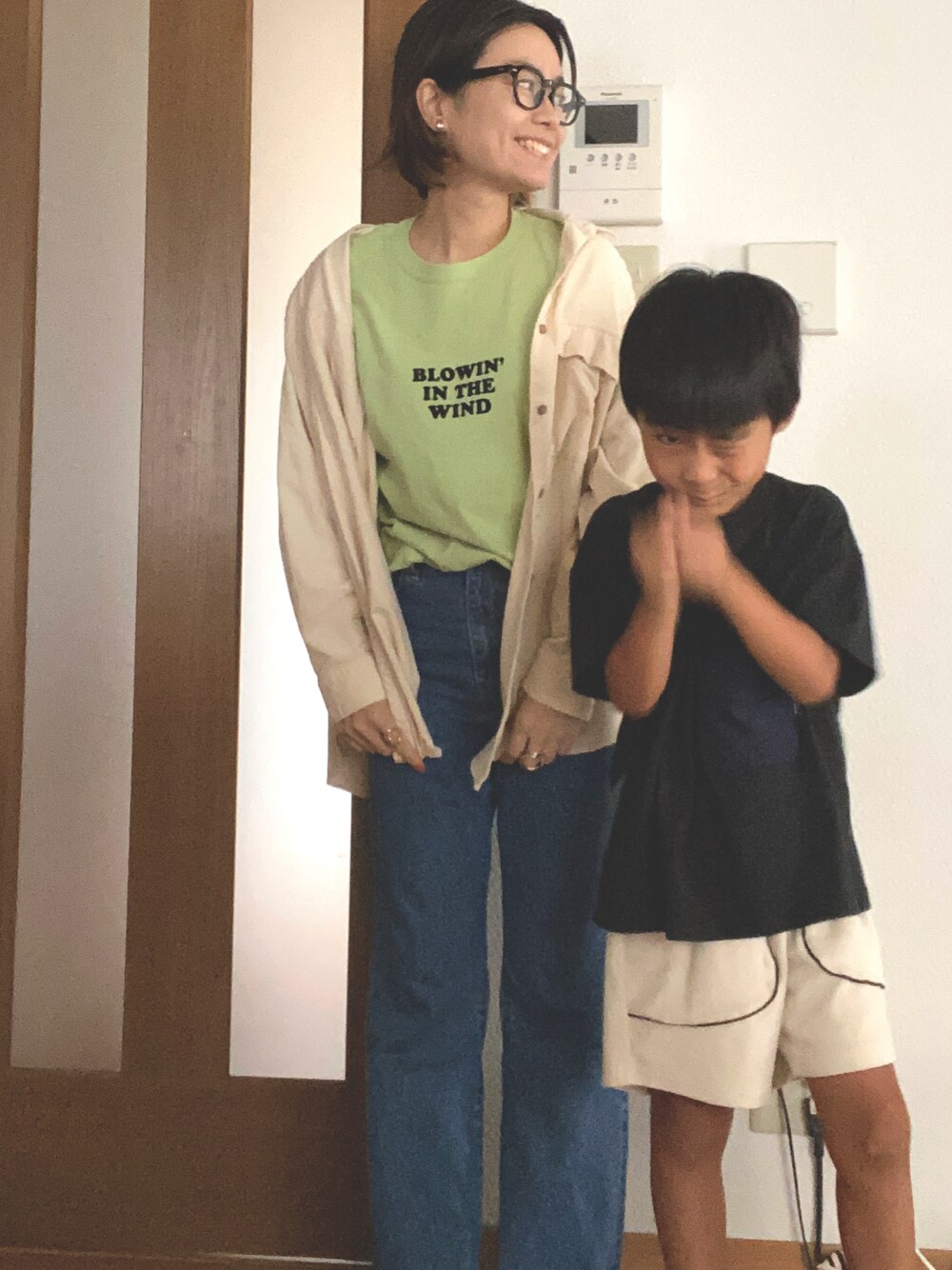 Tシャツ(半袖/袖なし) ROKU 6 BLOWIN IN THE WIND LOGO T-SHIRT/M 6（ロク）の「＜6(ROKU)＞BLOWIN IN THE WIND LOGO T-SHIRT/Tシャツ（T