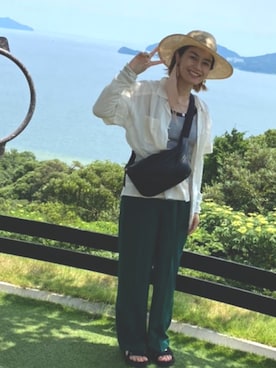 AKINAさん（レディース・157cm）の夏コーディネート