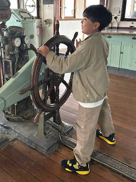 TAくんさん（キッズ・145cm）の秋コーディネート