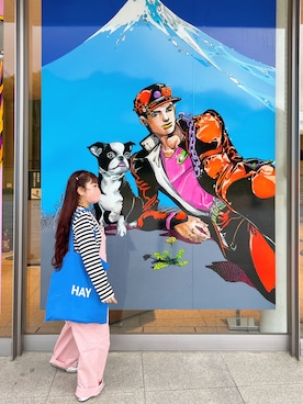 「mystic（ミスティック）のアイテム（サロペット/オーバーオール）」を使った、memeさん（レディース・150cm）の春コーディネート