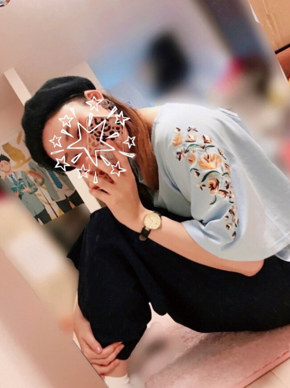 「刺繍、coen、ローリーズファーム(LOWRYS FARM)、サッシュベルト、初デビュー」｜「WCのWC/アクリルチェ－ンバッグ（ショルダーバッグ、ホワイト系）」を使った、keiko*ﾟさん（レディース・162cm）の春コーディネートの1枚目の写真