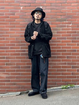 「アイテム（カバーオール）」を使った、YUTA KABURAGI さん（メンズ・175cm）の秋コーディネート