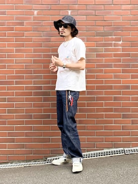「ベルクロ」｜YUTA KABURAGI さん（メンズ・175cm）の夏コーディネート