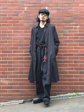 「アイテム（レッグウェア）」を使った、YUTA KABURAGI さん（メンズ・175cm）の秋コーディネート