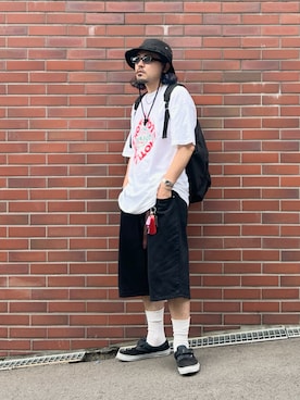 「AlexanderLeeChang(アレキサンダーリーチャン)のアイテム」を使った、YUTA KABURAGI さん(メンズ・175cm)の夏コーディネート