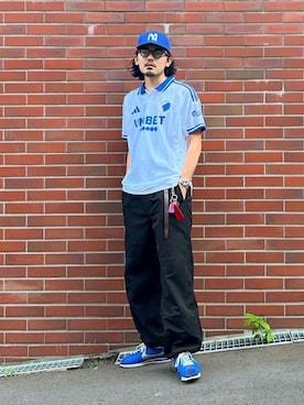 「アイテム（タンクトップ）」を使った、YUTA KABURAGI さん（メンズ・175cm）の夏コーディネート