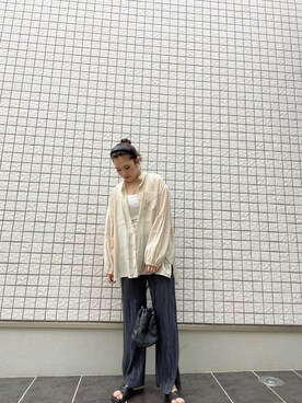 「アイテム（カチューシャ）」を使った、もえさん（レディース・158cm・20代）の秋コーディネート