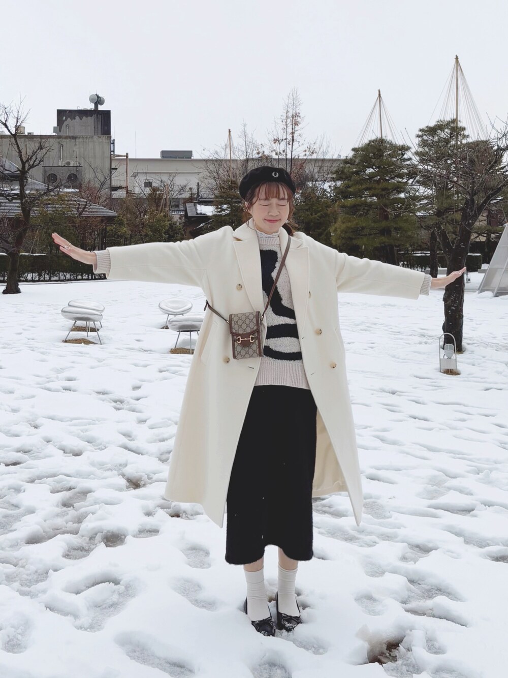 FRED PERRY（フレッドペリー）の「Wool Beret／フレッドペリー