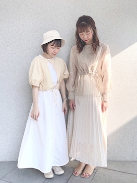 Abbyさん（レディース・171cm）の春コーディネート