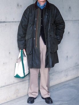 「OLD JOE & CO.（オールドジョーアンドコー）のアイテム（財布/小物）」を使った、SyueChenさん（メンズ・167cm）の冬コーディネート