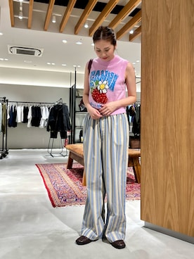「GUCCI（グッチ）のアイテム（バッグ）」を使った、kurataniさん（レディース・165cm）の秋コーディネート