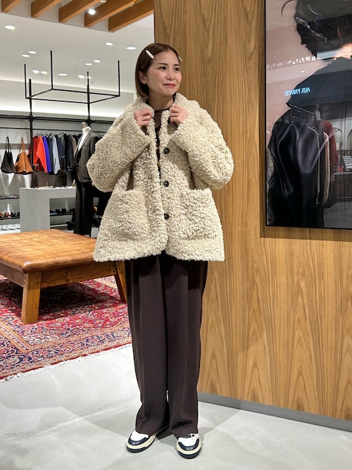 URBAN RESEARCH ファーコート ECOPELカーリーファーコート（その他アウター）｜URBAN RESEARCH