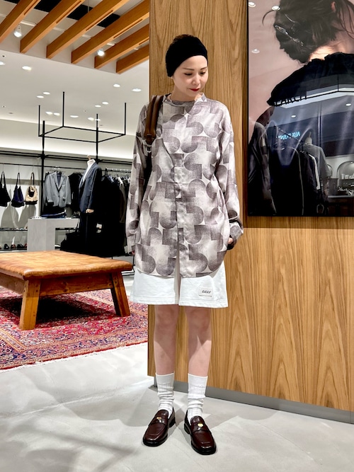 LAATO（ラート） ブラウス シャツ band collar blouse レディース 