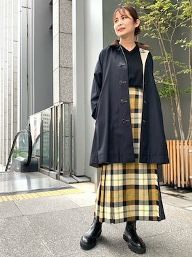 「TICCA（ティッカ）のアイテム（ジャケット/アウター）」を使った、kurataniさん（レディース・165cm）の秋コーディネート
