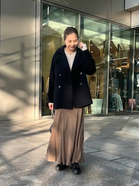 「スカートコーデ」｜kurataniさん（レディース・165cm）の秋コーディネート