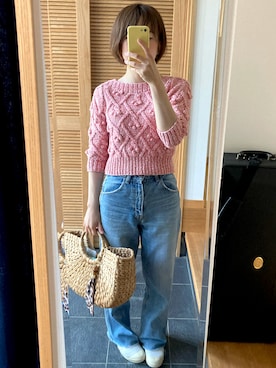 「crolla（クローラ）のアイテム」を使った、☜mai☞さん（レディース・155cm）の春コーディネート