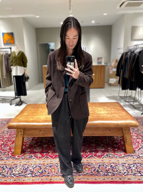 セール】new basic VINTAGE WOOL TWEED JACKET（その他アウター