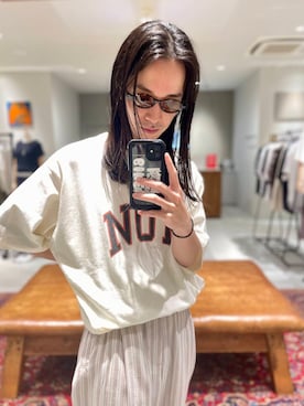 「URBAN RESEARCH（アーバンリサーチ）のアイテム（パンツ）」を使った、OHBUCHI TAKUYAさん（メンズ・170cm）の夏コーディネート
