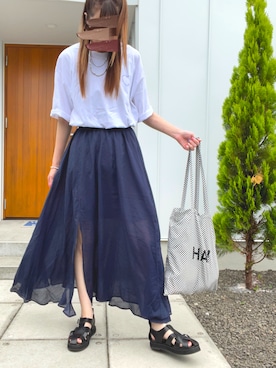 minakoさん（レディース・160cm）の夏コーディネート