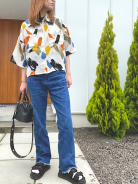 minakoさん(レディース・160cm)の夏コーディネート