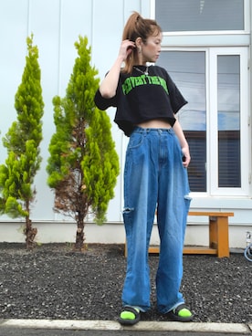 minakoさん（レディース・160cm）の夏コーディネート