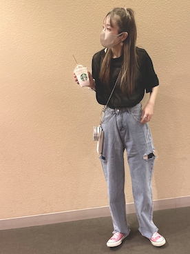 minakoさん（レディース・160cm）の夏コーディネート