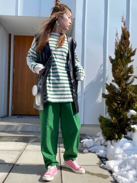 minakoさん(レディース・160cm)の春コーディネート