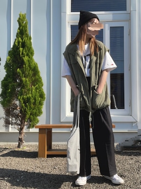 minakoさん（レディース・160cm）の秋コーディネート