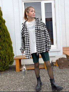 minakoさん（レディース・160cm）の秋コーディネート